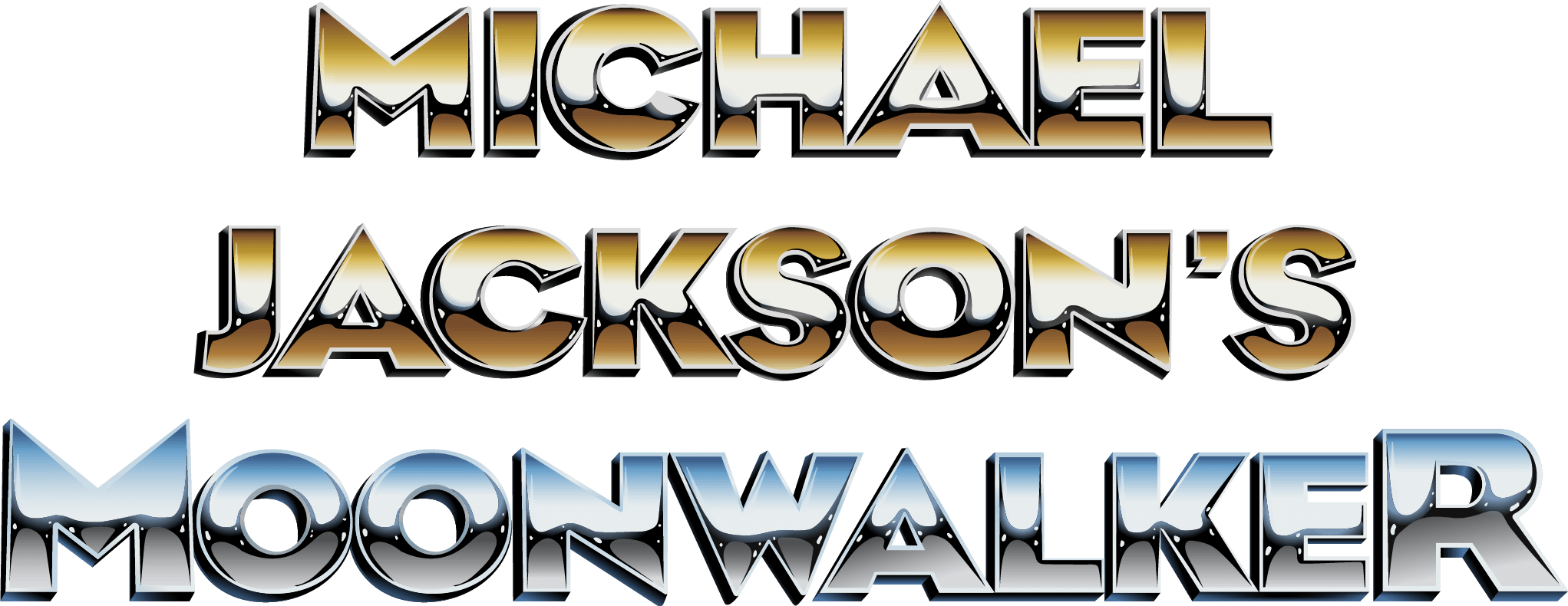 логотип Michael Jackson's Moonwalker